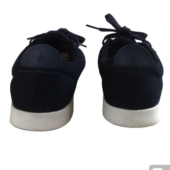 Allbirds Black Wool Pipers Sneakers Women’s size 10 - Picture 3 of 8